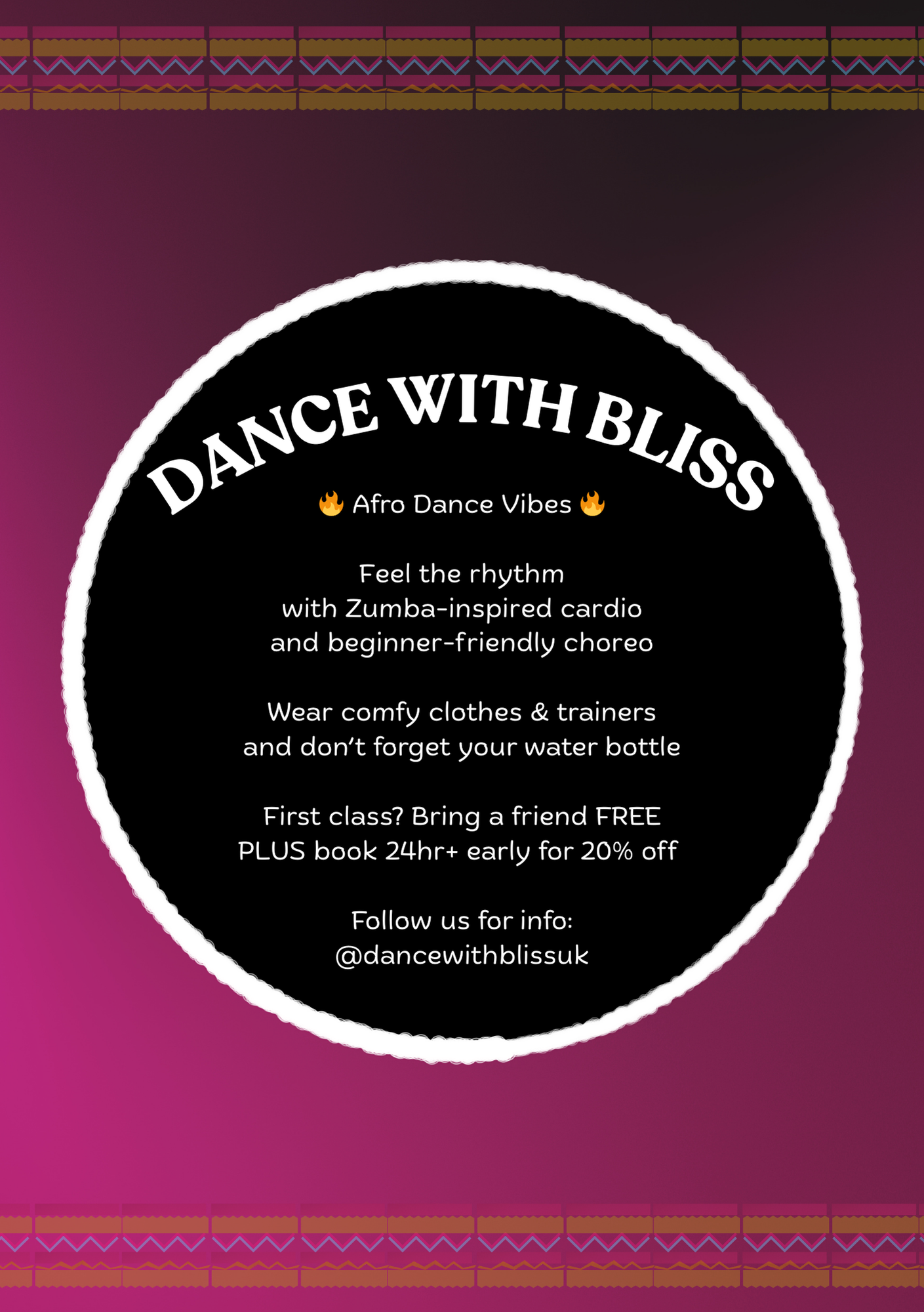 Flyer back for class